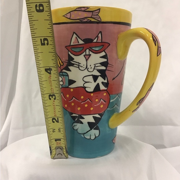 Catzilla coffee mug by Candace Reiter- AVAILABLE! - Picture 8 of 8